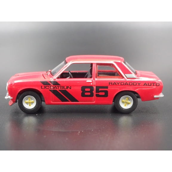Open Box 1967-1973 DATSUN 510 BLUEBIRD RAYDADDY AUTO 2 DOOR 1:64 SCALE DIECAST MODEL CAR