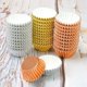 thumbnail image 5 of 600 piezas de 1,97 pulgadas de papel metálico para cupcakes, cajas de papel para muffins, tazas para hornear, dorado, plateado y, 5 of 5