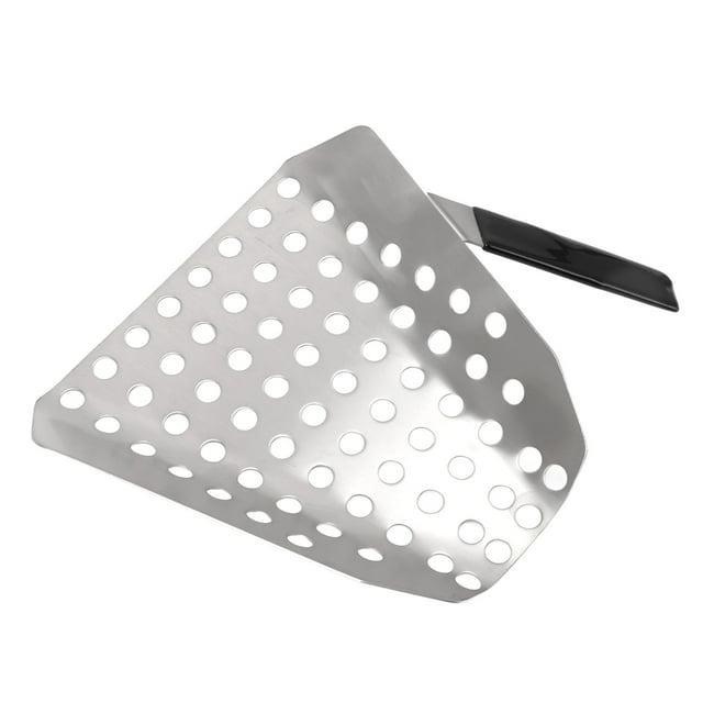 Popcorn Scoop, French Fry Scooper Multi Functional Stainless Steel Single Handle For Filling Bucket For Movie Theater