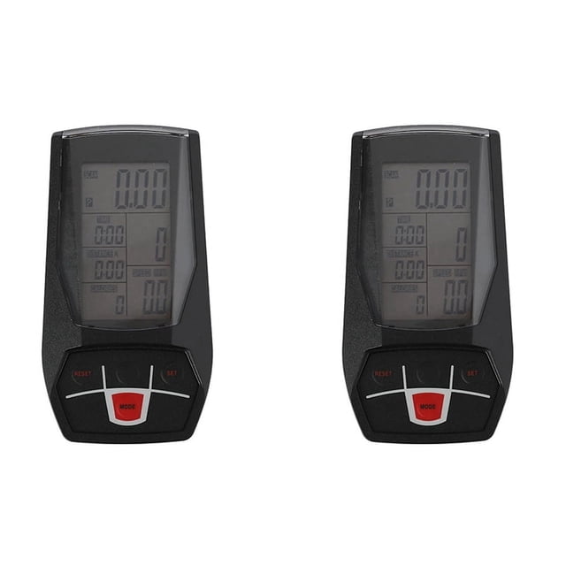 2X Ciclismo de Interior Monitor de Bicicleta y Bicicleta Estática Velocímetro Bicicleta Estacionaria Monitor de Computadora Accesorios de Gimnasio