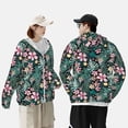 thumbnail image 6 of Haiem Rose Flowers UPF 50+ Fishing Shirts for Men Long Sleeve UV Sun Protection Hoodie Non-Mask Outdoor Hiking Shirts, 6 of 9