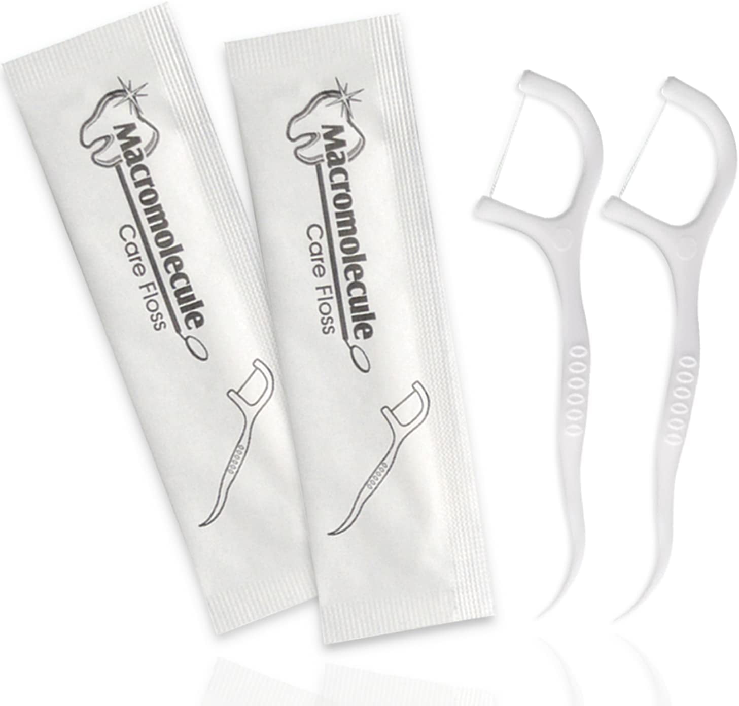 150 Count Dental Floss Picks Individually Wrapped, Dental Flosser