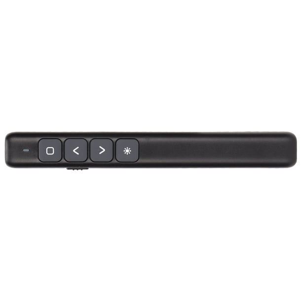 Bolígrafo con control remoto, diseño magnético integrado, ergonómico, estable, para pasar páginas, para reuniones y enseñanza, color negro
