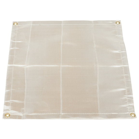 Outdoor Portable Fiberglass Fire Mat - Fire Retardant and Resistant Camping Pad for Safe Campfires