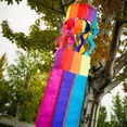 thumbnail image 2 of In the Breeze 4676 — Rainbow Twistair 40-inch Windsock - Hanging Novelty Patio Decor, 2 of 6