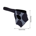 thumbnail image 2 of Thin Supportive Ankle Brace For Injury Recovery And Sports Stability Lightweight Breathable Sleeve, 2 of 5
