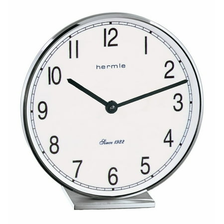 Hermle Metal Framed Numeral Wall Clock - 8 - Brass and Nickel Finish