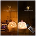 thumbnail image 2 of Amdohai Starry Lampe de Projection LEDs Rotation Lumière de Nuit Rotative avec Contrôleur Bluetooth, 2 of 9