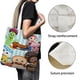 thumbnail image 3 of Bread Barbershop Bolso de tela con estampado de lienzo para mujer, bolsa de compras reutilizable y estética, con cremallera interior, regalo para mujer, 35 × 40 cm., 3 of 6