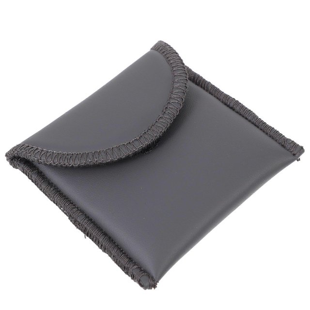 Portable Hearing Aid Pouch with Perfect Size for Storing Aids and Batteries Safe in Pocket or Wallet
