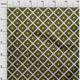thumbnail image 3 of oneOone Cotton Poplin Green Fabric Geometric Dress Material Fabric Print Fabric By The Yard 56 Inch Wide, 3 of 4