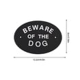 thumbnail image 4 of Bearachild Placa para puerta de casa, cuidado con el perro, señal de advertencia, decoración para colgar en la pared, placa para jardín, valla interior Jardín y Patio Bearachild HA065651-00, 4 of 6