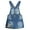 Blue-2283, variant on KIDSCOOL SPACE Baby Little Girls Flowers Embroidered Lace Denim Overall Dress,Blue,5-6 Years