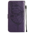 thumbnail image 4 of Case for Samsung Galaxy A42 5G Premium Leather Flip Cover Embossing Butterfly Magnetic, 4 of 5