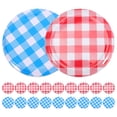 thumbnail image 1 of 50 Pcs Couvercles de Bocaux à Grand Ouverture Réutilisables pour Fournitures de Conservation, 1 of 8