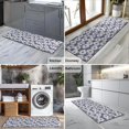 thumbnail image 2 of Blue Daisy Flower Floral Pattern Kitchen Rug Mat,Kitchen Runner Rugs Non Skid Washable,Decorative Kitchen Floor Mats for Kitchen,Sink,Laundry,17"X47", 2 of 5