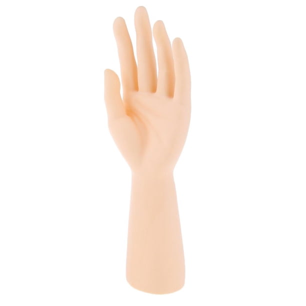 Mano de Maniquí de Exhibición de Reloj Herramientas Industrial Material Educativo - Mano izquierda natural Macarena Exhibición de la mano del maniquí