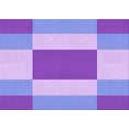 thumbnail image 1 of Ahgly Company Machine Washable Indoor Rectangle Transitional Mauve Purple Area Rugs, 8' x 10', 1 of 7