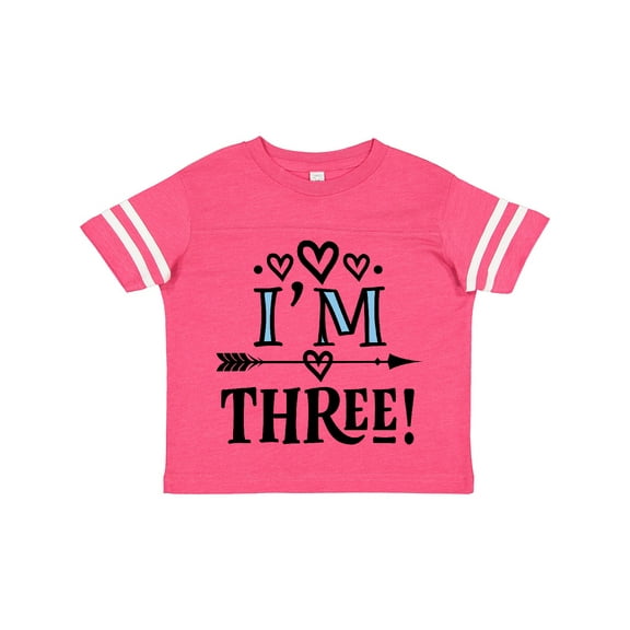 Inktastic 3rd Birthday 3 Year Old Arrow Girls Toddler T-Shirt