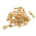 thumbnail image 1 of 25 x Brass Terminal Cable Locking Female Spade Connector 9.5mm ., 1 of 8
