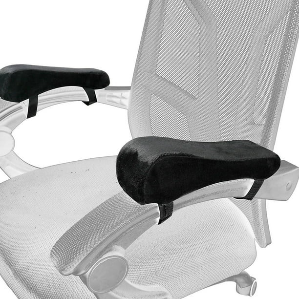 Coussinets d'accoudoir de chaise de bureau en coton à mémoire de forme