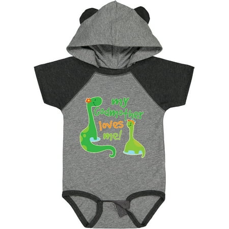 

Inktastic My Godmother Loves Me for Godchild Gift Baby Boy Bodysuit