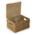 thumbnail image 3 of Truu Design, Ensemble de boites de rangement, en jonc de mer, Marron, 3 of 6