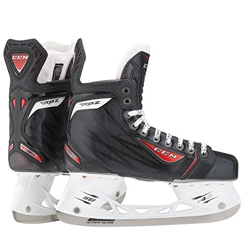 New CCM RBZ 90 Jr SK90 5 D Black Red Ice Hockey Skates Junior by CCM
