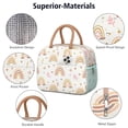 thumbnail image 4 of Insulated Lunch Bag Women Reusable Cute Tote Lunch Box for Adult Men Leakproof Cooler Lunch Bags for Office Lunch (Rainbow Cartoon ), 4 of 7