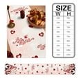 thumbnail image 5 of Valentine'S Day Love Dwarf Pink Table Runner Wedding Decoration Table Mats Tablecloth for Home Dining Holiday Party Decor, 5 of 5
