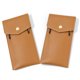 thumbnail image 4 of 2PC Leather Material Large Capacity Pen Bag Personalized Business Leather Leather Signatures Pen Storage Bag Student Portable Stationery Bag Deals Of The Day Clearance, 4 of 8