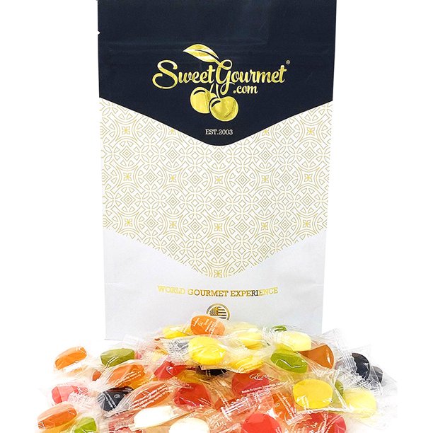 SweetGourmet Eda's Tropical Flavor Hard Candy Sugar Free Bulk Wrapped