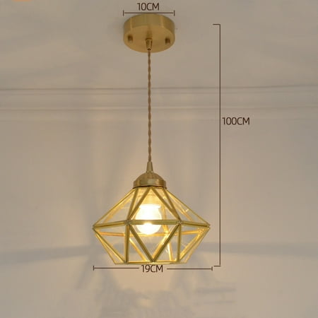 

Toyella Tiffany Retro Aisle Porch Staircase Rustic Style Small Chandelier 9style