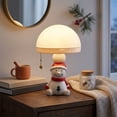 thumbnail image 7 of Christmas Snowman Night Light, LED Warm Light Eye-Friendly Desk Lamp, Bedroom Bedside Decorative Lamp, Cute Holiday Gift Ornament with Touch Control, 7 of 7