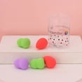 thumbnail image 1 of Nvzi Juego de 5 esponjas de belleza, esponja para mezclar maquillaje líquido y en crema, esponja para base, con caja de almacenamiento, colores variados A60, 1 of 3