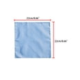 thumbnail image 3 of INSPIRE CHIC Men's Pocket Square Classic Self-folded Polka Dots Handkerchiefs For Wedding Sky Blue One Size, 3 of 4
