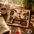 thumbnail image 5 of Christmas Diamond Painting Wall Decor Kit with Frame, Pearl Art DIY Craft Set for Adults, Holiday Handmade Artwork Project, 7.9 x 7.9 inch Seasonal Decoration, Creative Christmas Craft Activity, 5 of 8