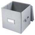 thumbnail image 4 of Boîte de rangement cubique avec couvercle Codi iDesign, 4 of 6
