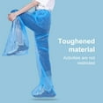 thumbnail image 4 of Yesbay Waterproof Rain Pants Elastic Waist Trousers for Men Women 130cm/107cm Length Non-disposable Trousers Snow Sport Outdoor Toddler Playsuit Hiking Pants, 4 of 7