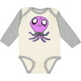 thumbnail image 3 of Inktastic Death Metal Octopus Boys or Girls Long Sleeve Baby Bodysuit, 3 of 5