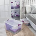thumbnail image 5 of Sterilite 116 Quart Storage Totes, 4 Pack, & 66 Quart Storage Totes, 6 Pack, 5 of 8