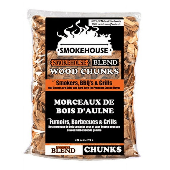 Smokehouse Wood Chunks Natural Smoker Chips, 1.75 lb