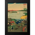 thumbnail image 2 of Hiroshige, Utagawa 13x18 Black Modern Framed Museum Art Print Titled - Famous places in Tokyo: real view of Takanawa (Tokyo meisho Takanawa no shinkei) #3, 1870, 2 of 5