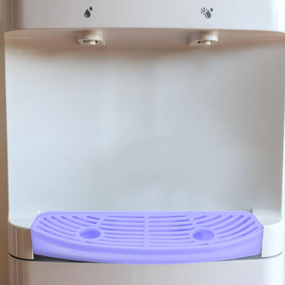 WINOMO Plastic Water Dispenser Drip Pan Violet Sleek Design For Kitchen Use 1Pack