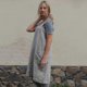 thumbnail image 2 of Gardening Apron with Deep Pockets, Feminine Design, Gift for Gardeners, 2 of 2