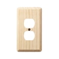 thumbnail image 2 of Plato de pared Amerelle Contemporary de madera beige inacabada, 2 of 2