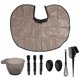 thumbnail image 1 of Hair Dyeing Set with Brush Mixer Earmuffs Color Bowl Bib Hairdressing Clip Hair Coloring, 1 of 5