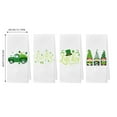Hand Towel Set 4 Pack St. Patrick's Day Irish Hand Towels Polyester