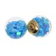 thumbnail image 3 of Pendientes de Botón de Cristal BLESIY Aretes de Bola de Cristal, 3 of 8