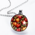 thumbnail image 2 of Fruit Stunning Glass Circular Pendant Necklace - Women's Necklaces, Necklaces, 2 of 5